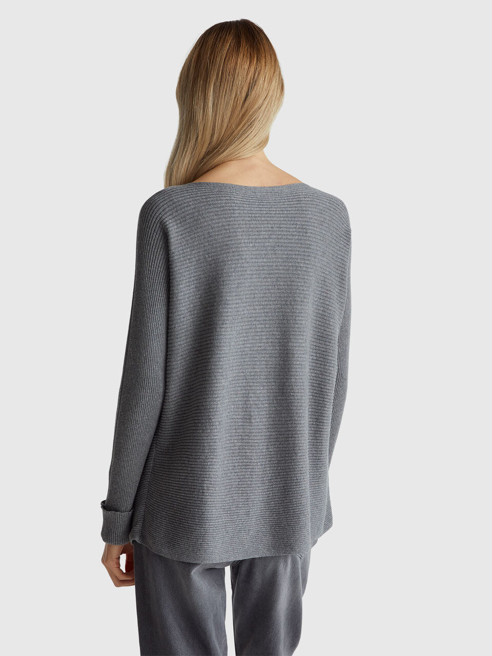 BOAT-NECK SWEAT.L/S Women image number null