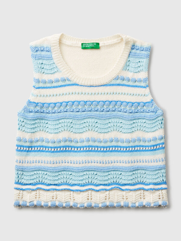Knit stitch top Junior Girl
