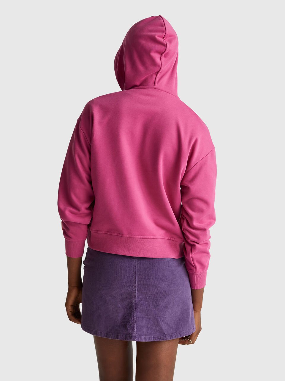 SWEATER W/HOOD Mujer image number null