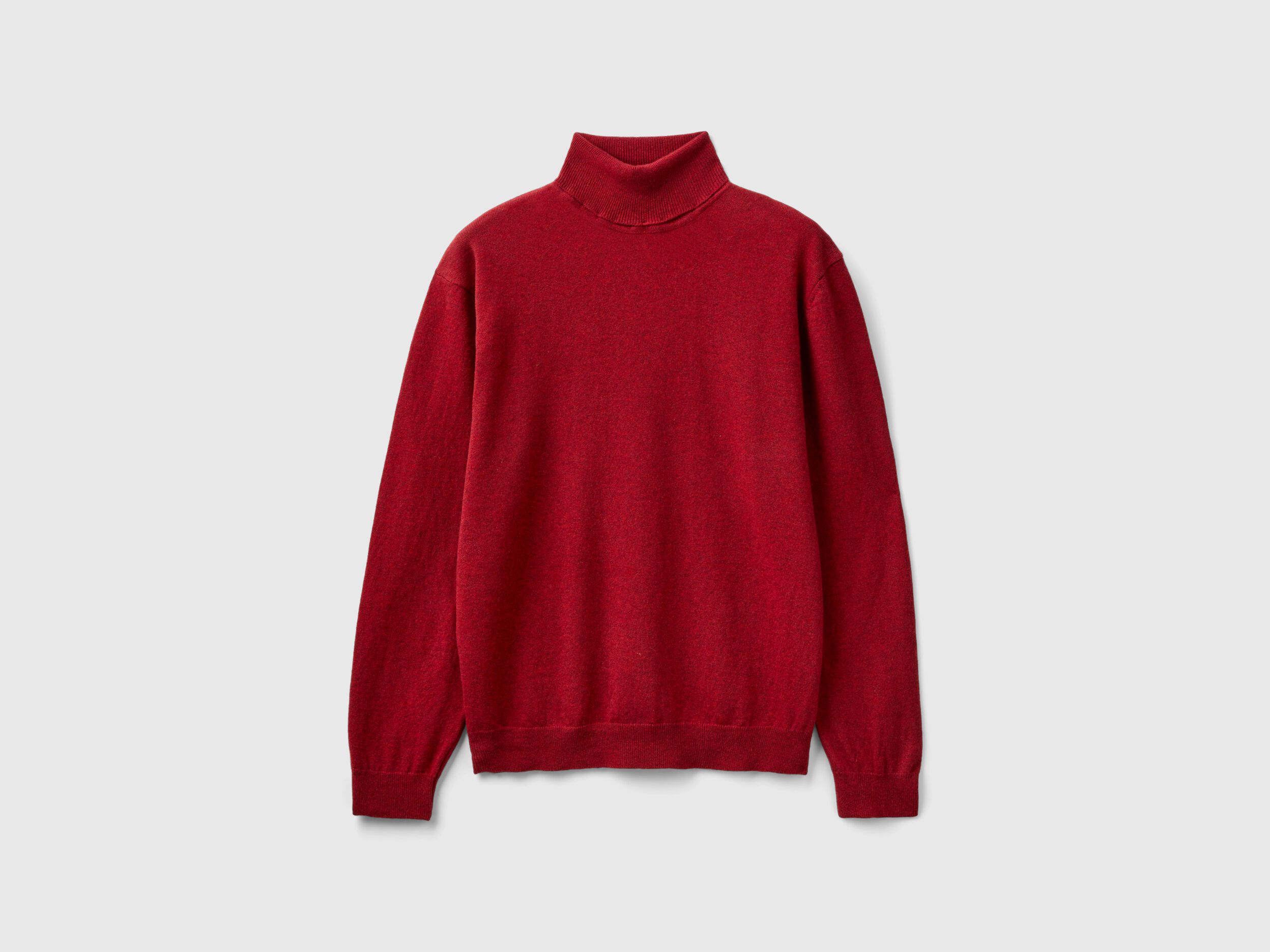 Red turtleneck sweatshirt deals