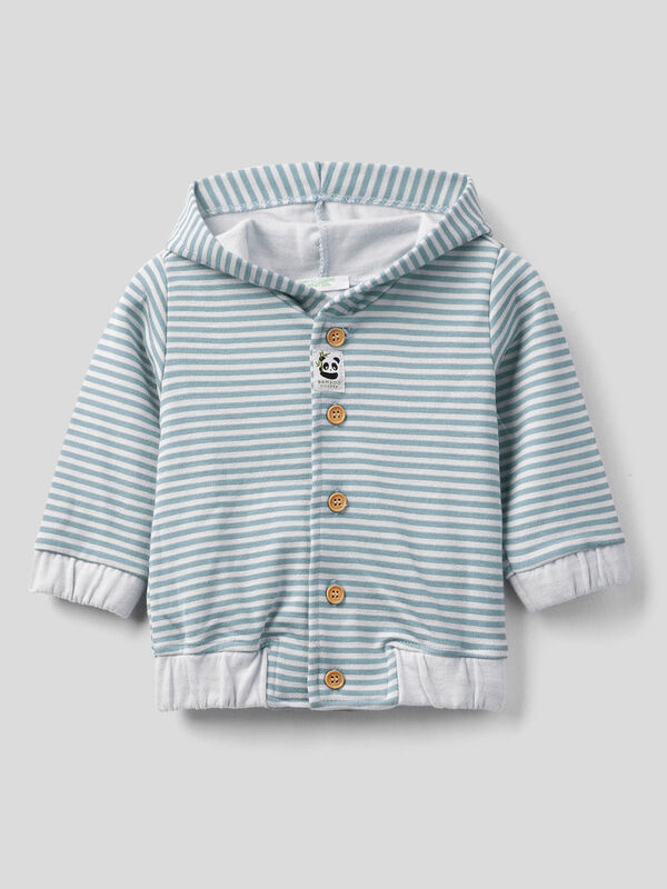 Striped hoodie New Born (0-18 months)