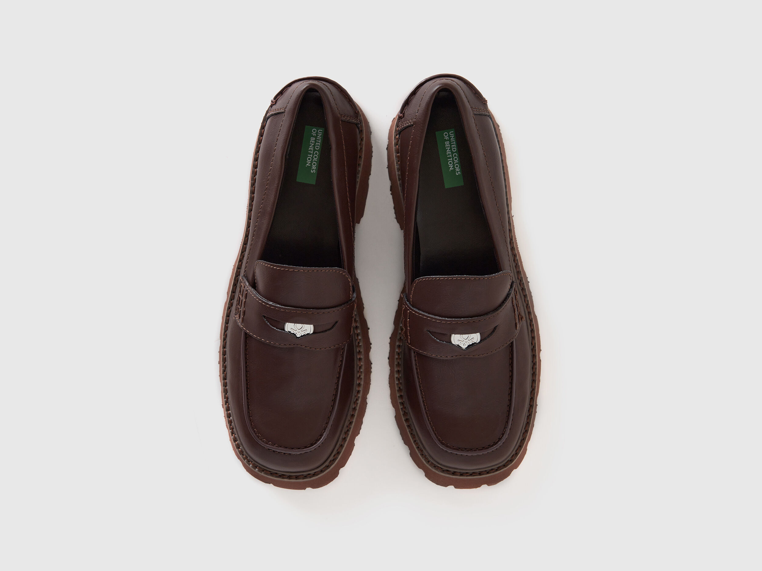 Ucb brown loafers best sale