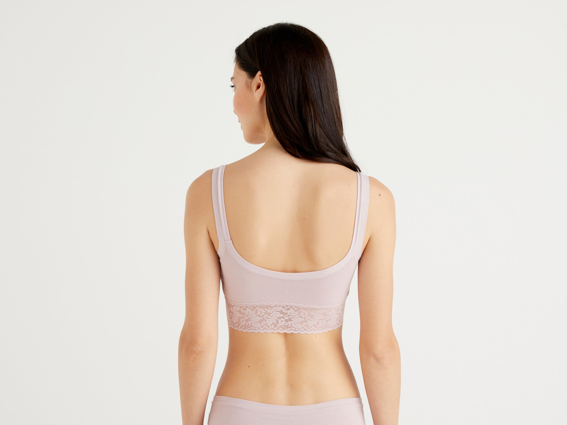 Bra in super stretch organic cotton image number 2