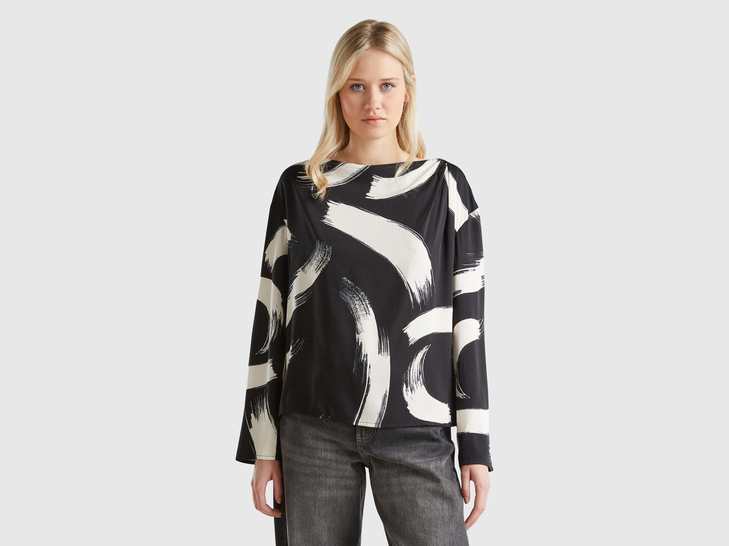 Blusas benetton mujer online