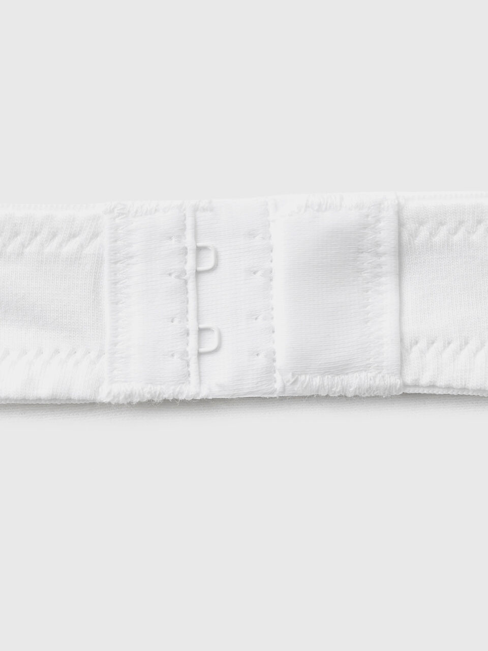 Padded bra in organic cotton - White
