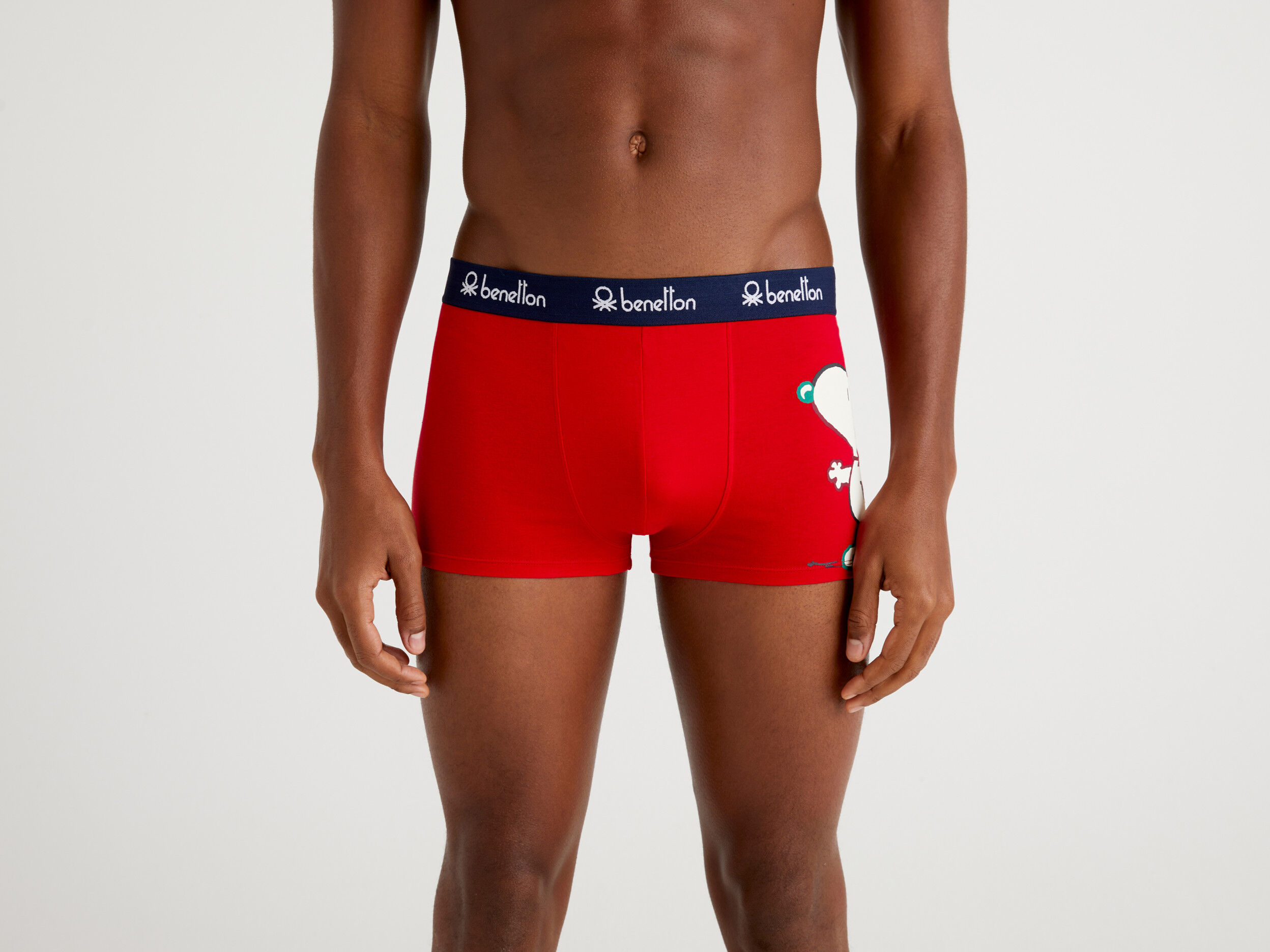 Snoopy Christmas boxers - Red | Benetton