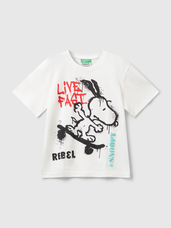 Regular fit t-shirt with ©Peanuts print  Junior Boy