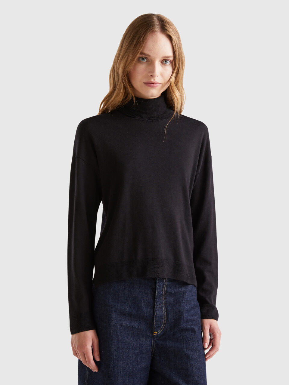 High neck sale sweater womens