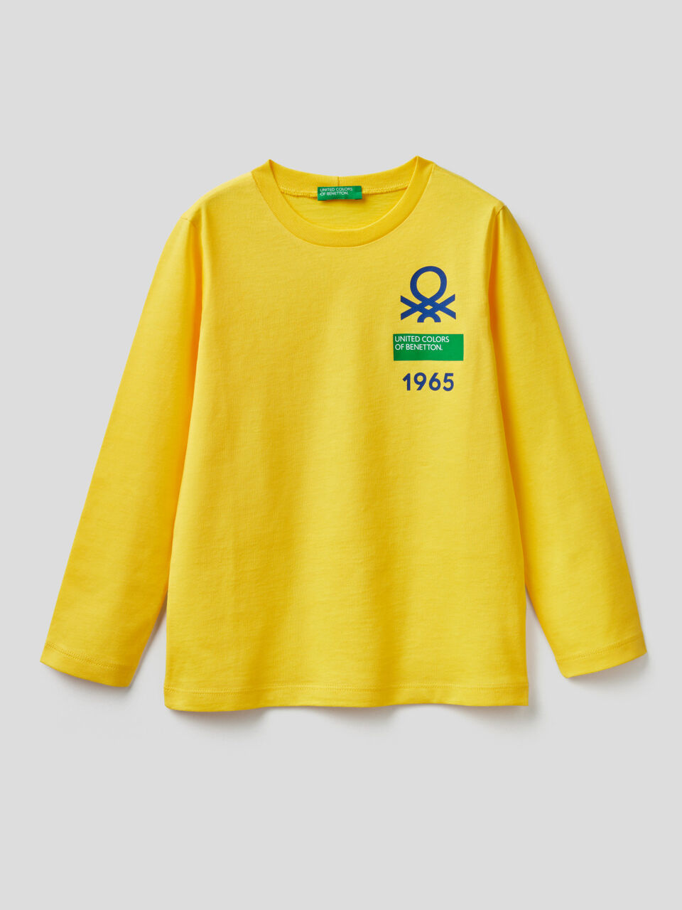 Camiseta de manga larga de algodón orgánico image number 1