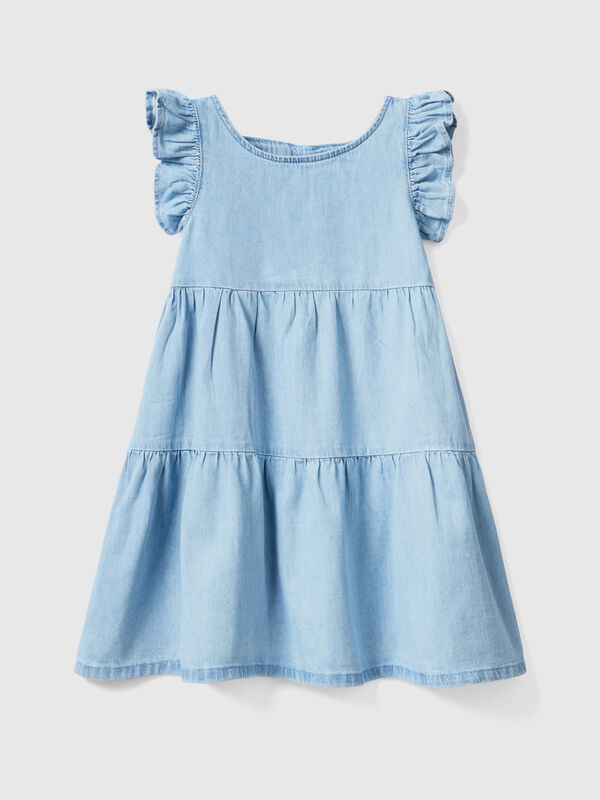 Dress with ruffles and frills Junior Girl