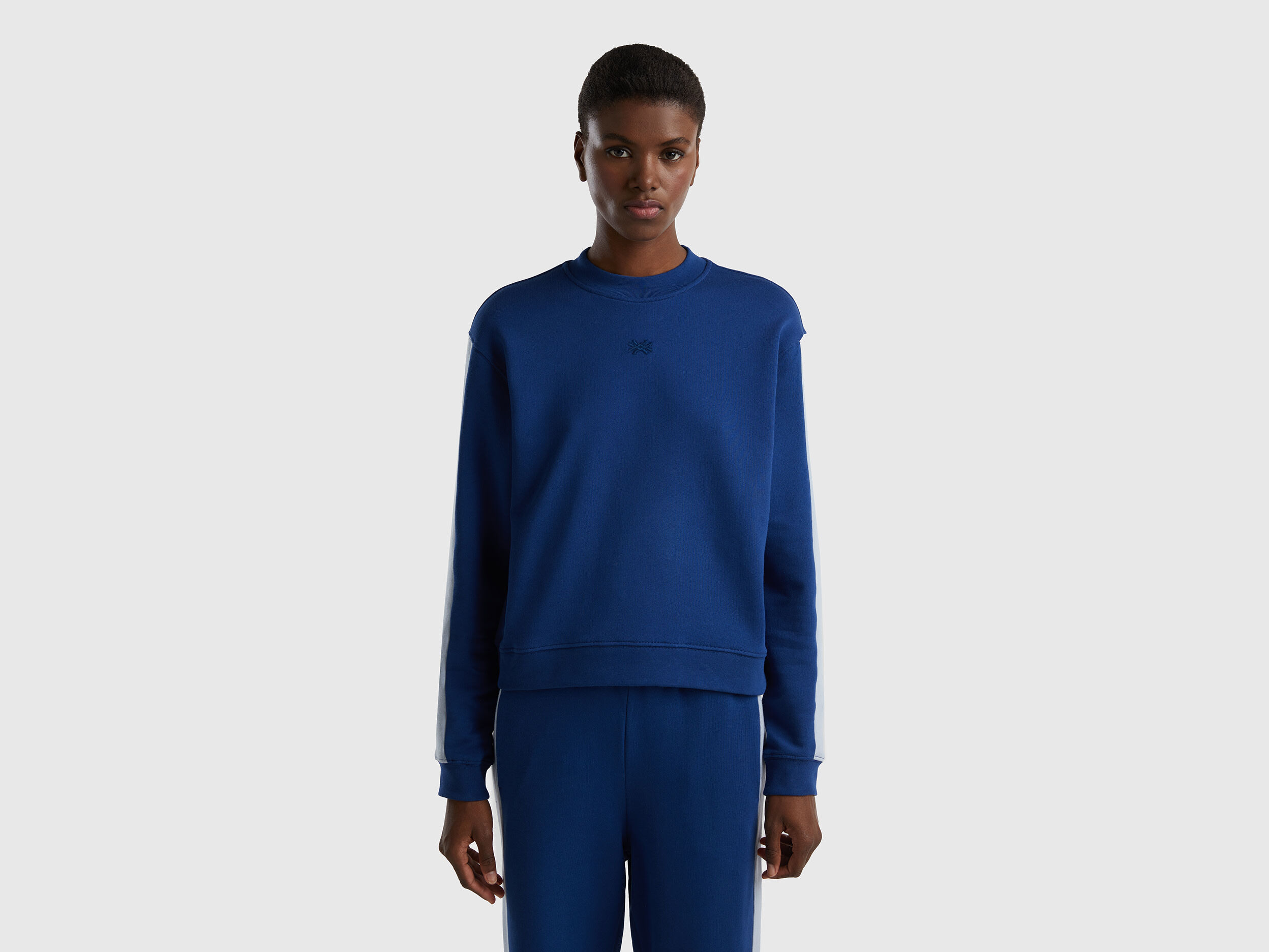 Dark blue sweatshirt womens clearance