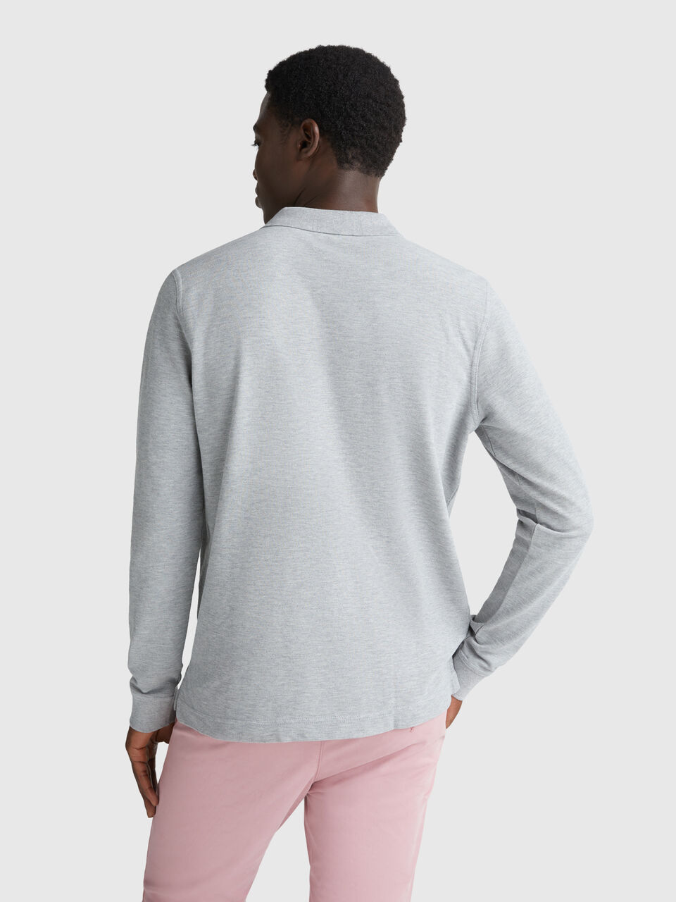 L/S POLO SHIRT Hombre image number null