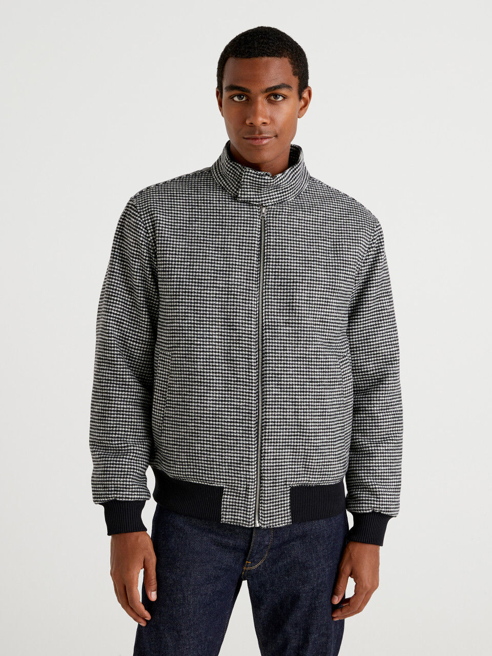 Chaqueta best sale benetton hombre