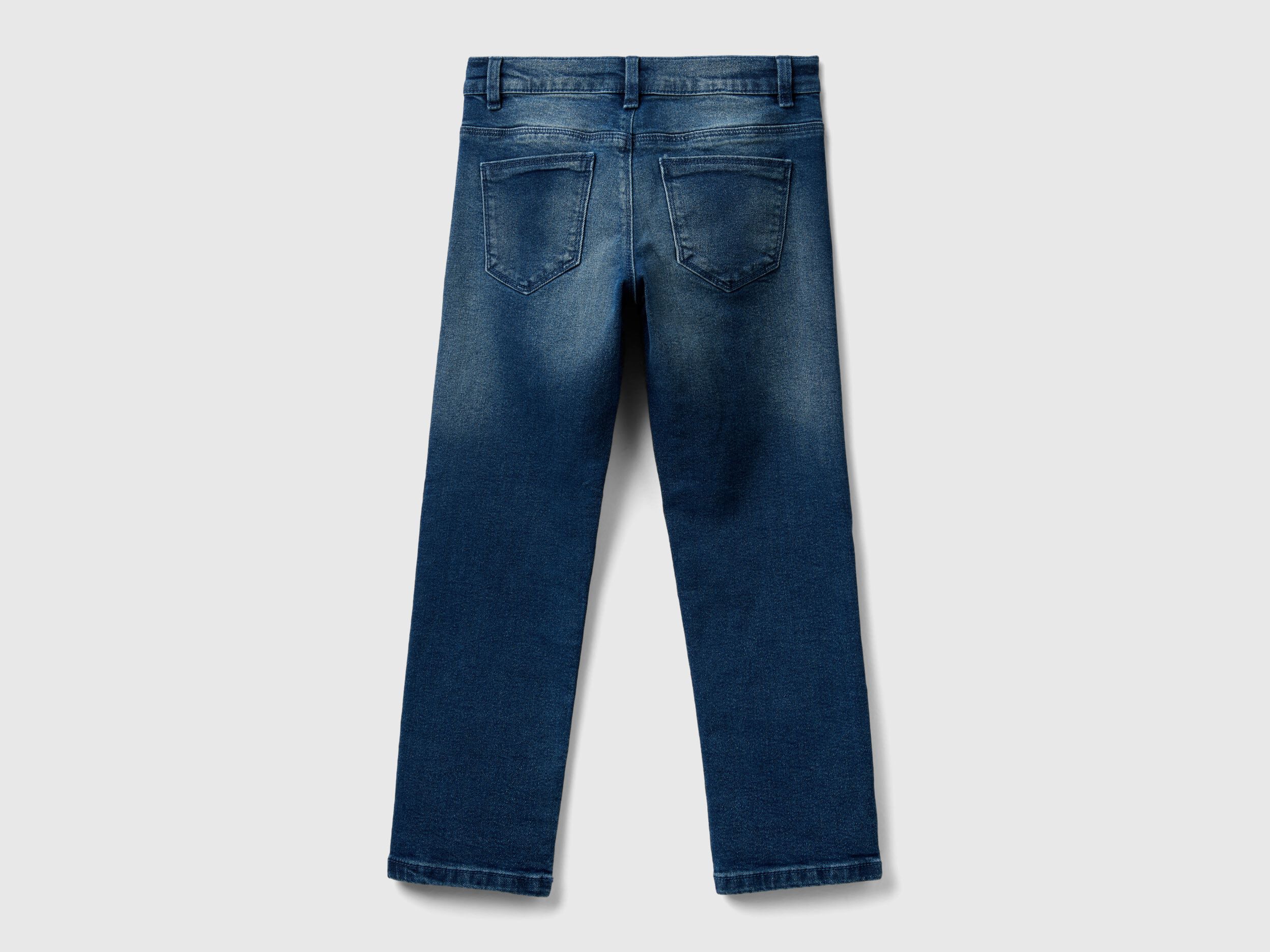 スーパーセール タイムセール 時間 slim fit jeans - Dark Blue | Benetton パンツ