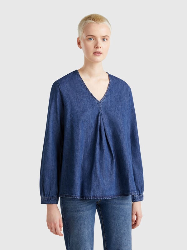 Blusa vaquera Mujer