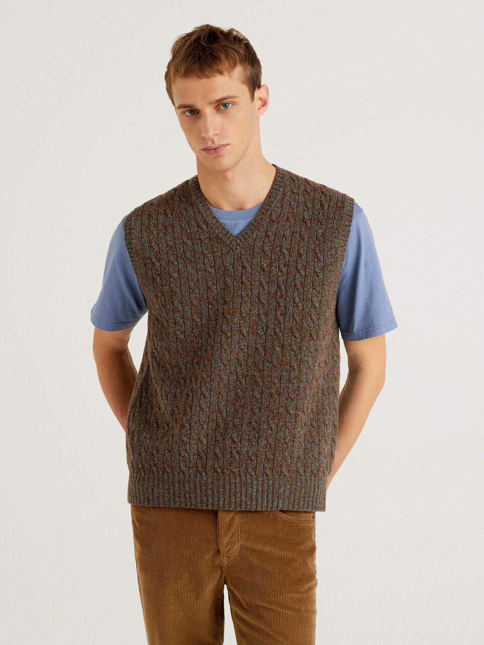 Men's wool discount vest sweaters