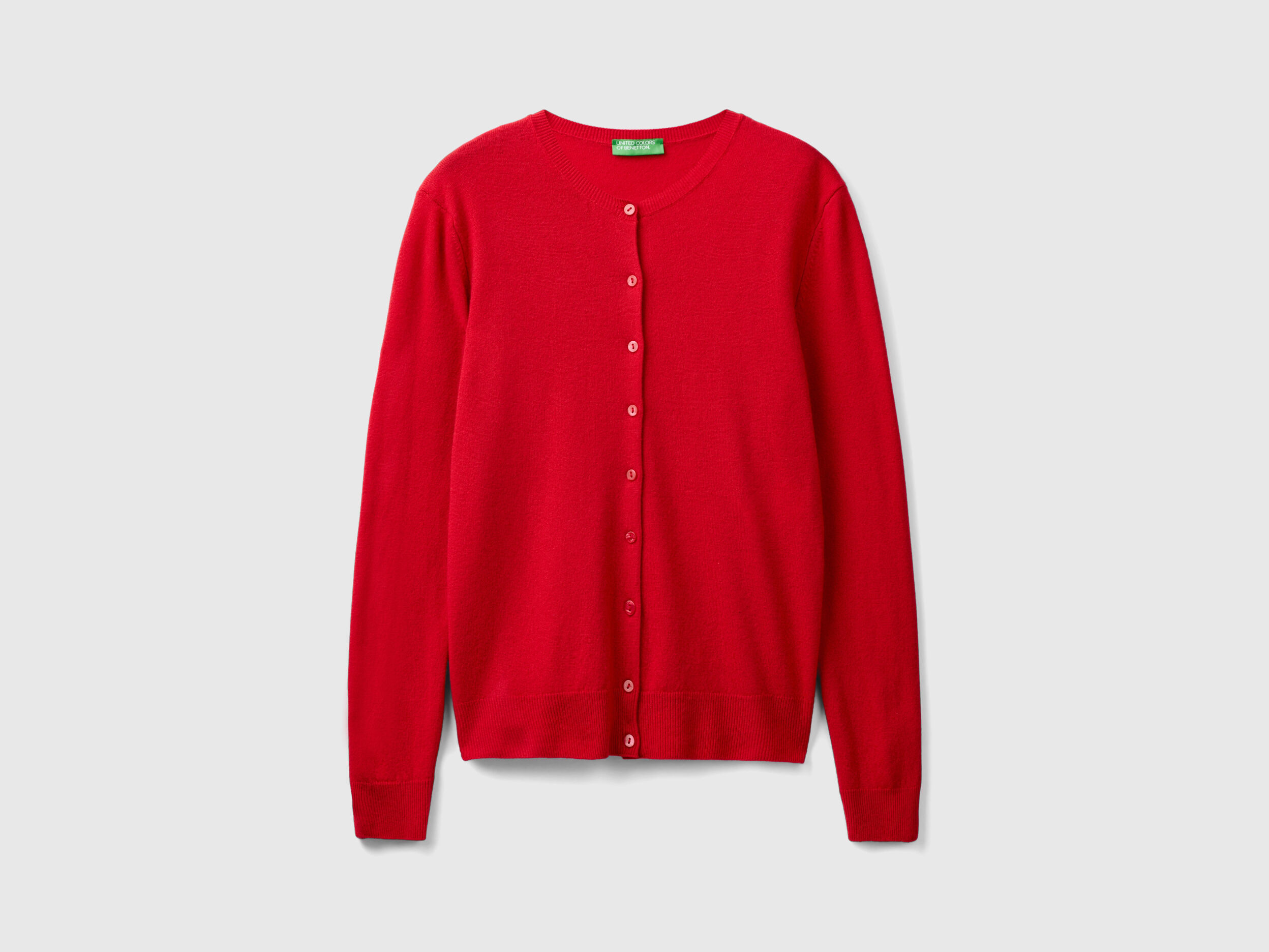Red cotton cardigan sweater new arrivals