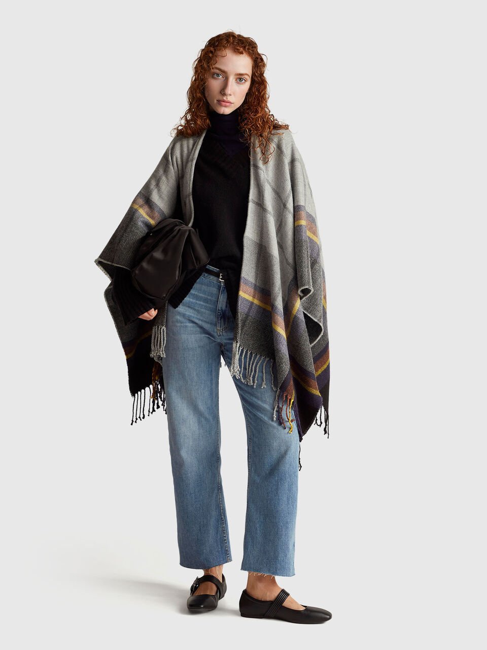 V NECK SWEATER L/S Mujer image number null