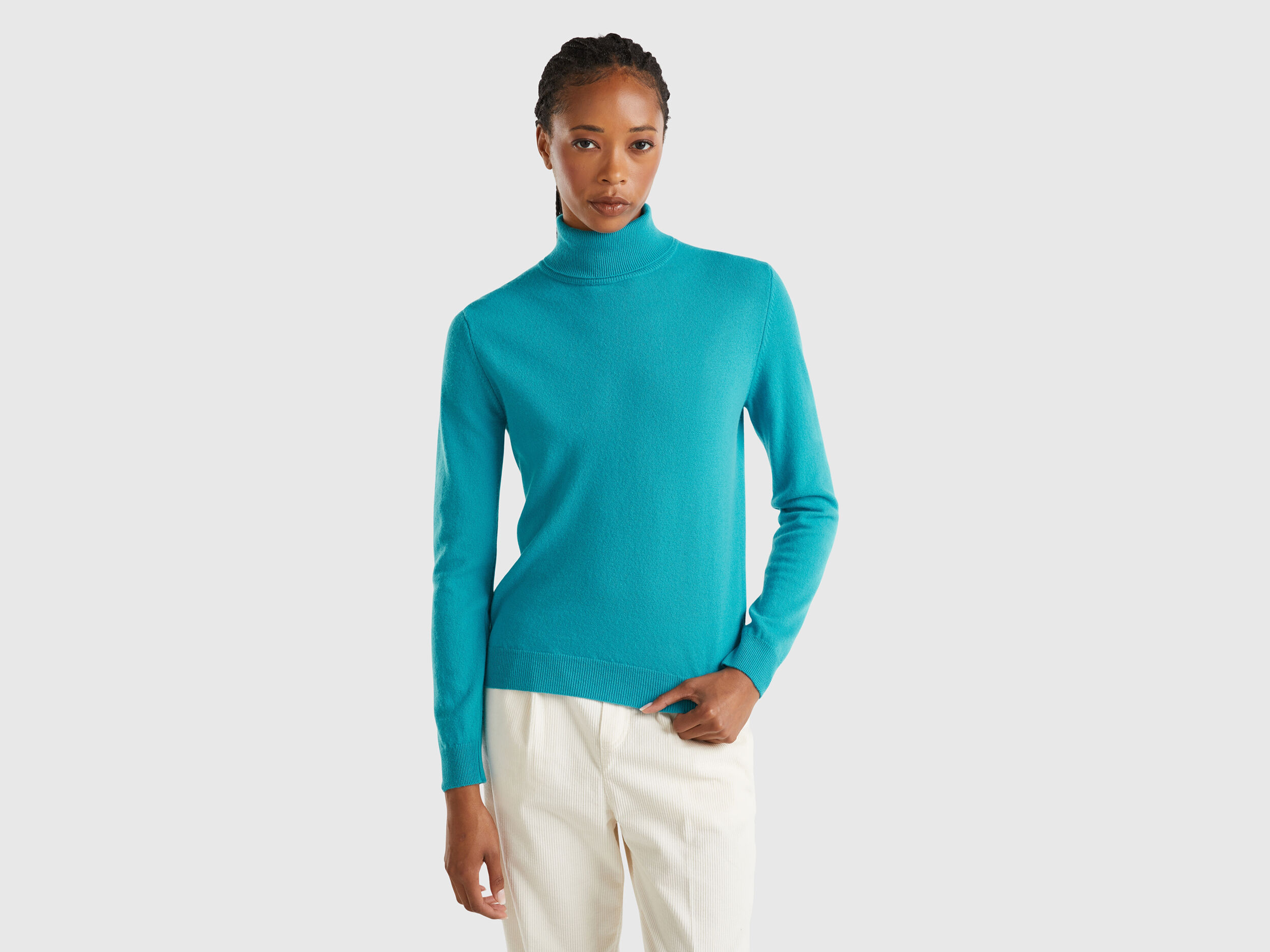 Turquoise turtleneck womens store