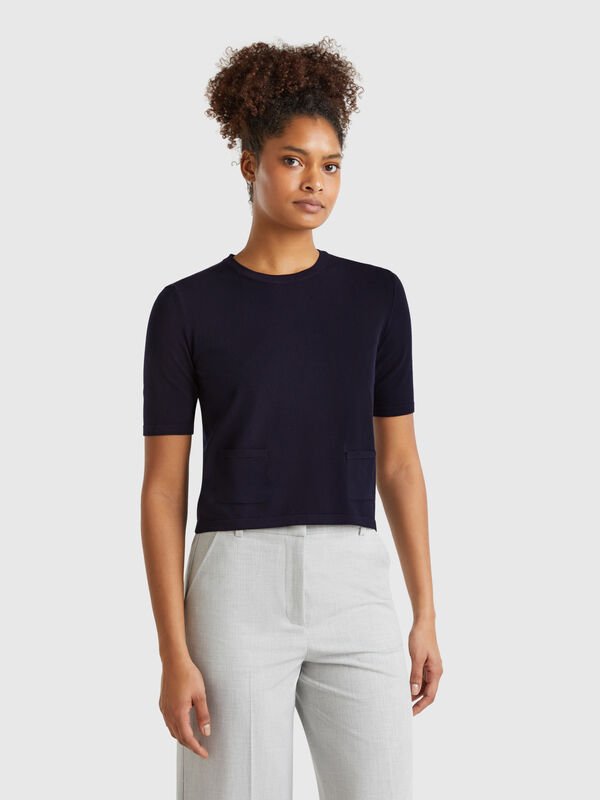 Short sleeve sweater Women