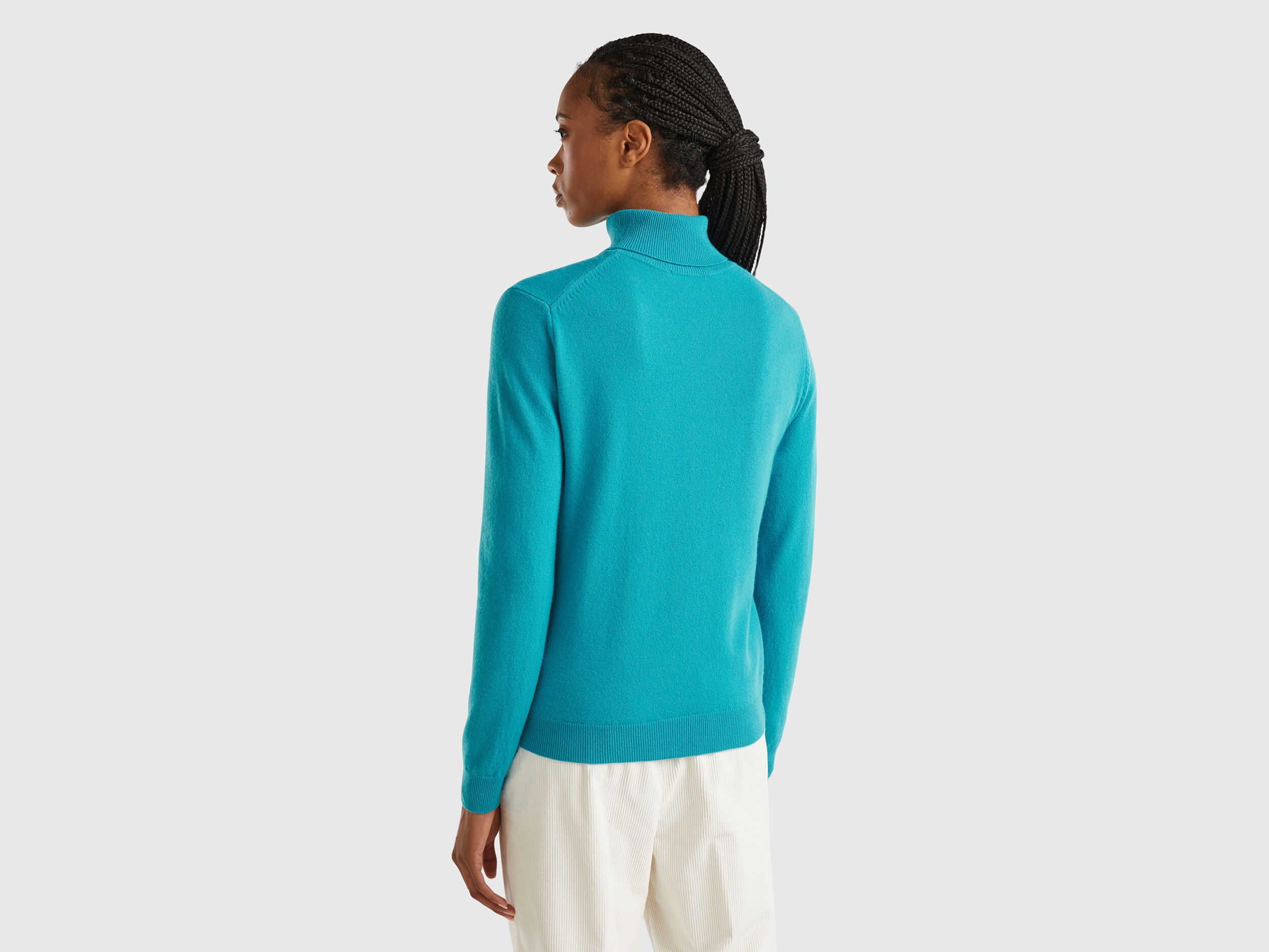 Turquoise turtleneck womens online