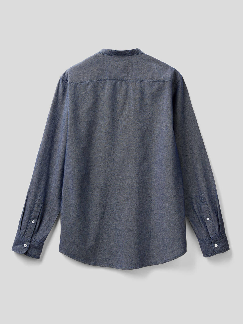 100% cotton Mandarin collar shirt image number null