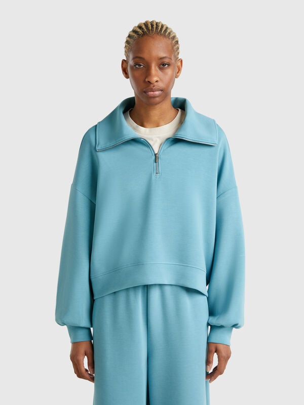Zip-up sweatshirt Women