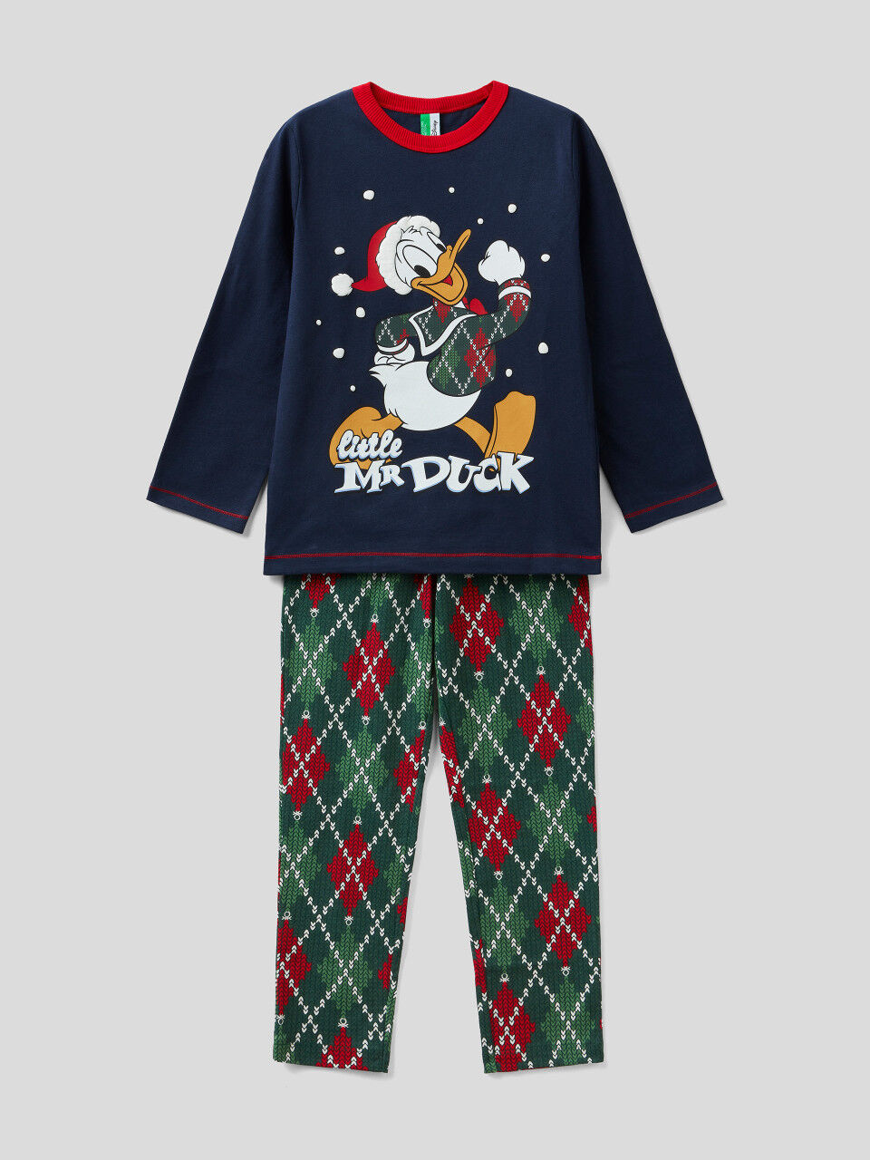 Pijama navideño del Pato Donald