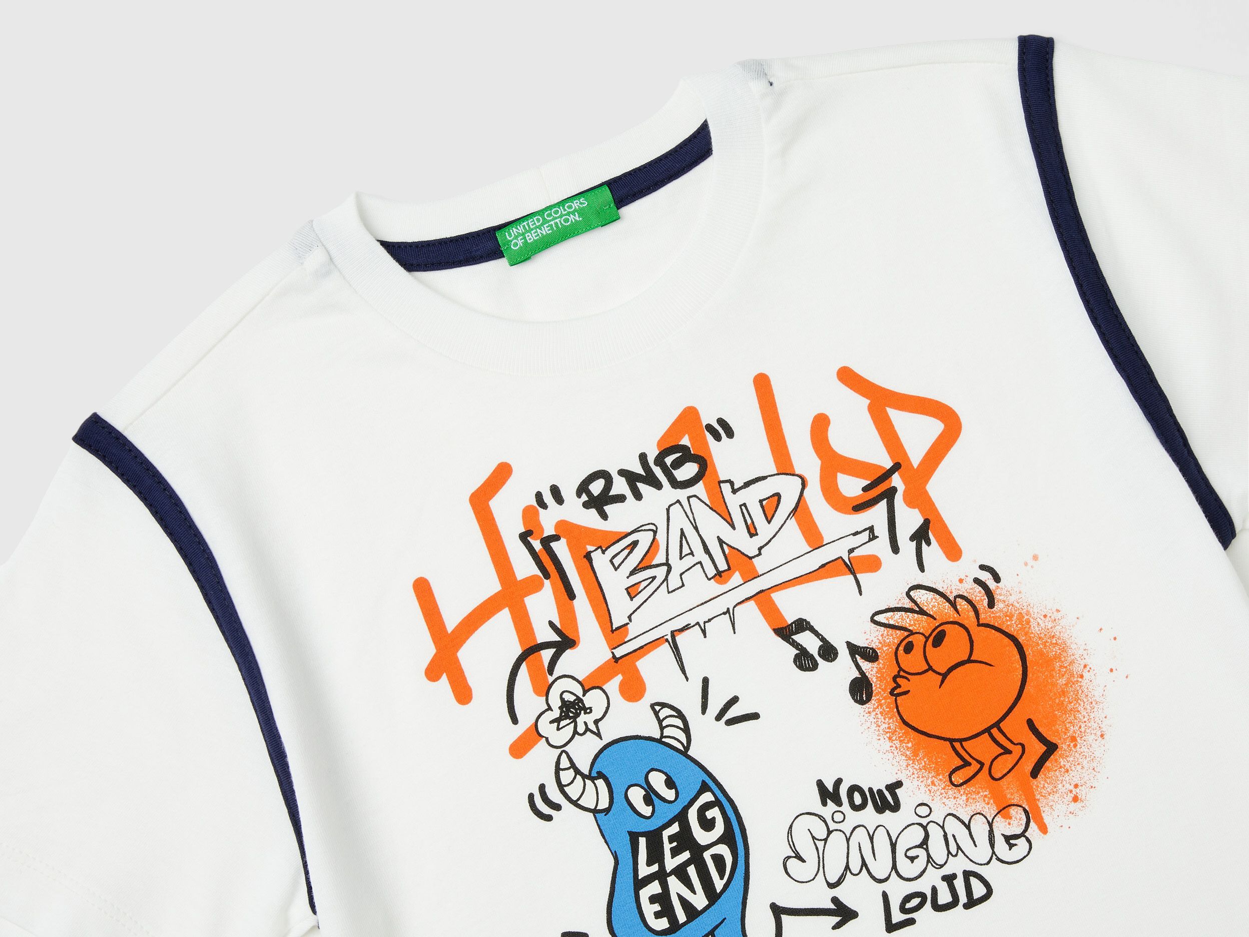 Benetton t shirt bambino top
