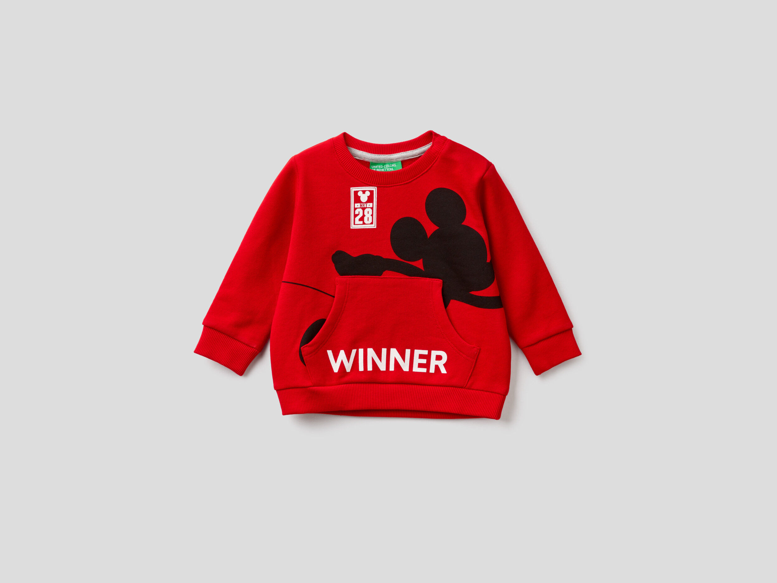 Sweatshirt with Disney print Red Benetton