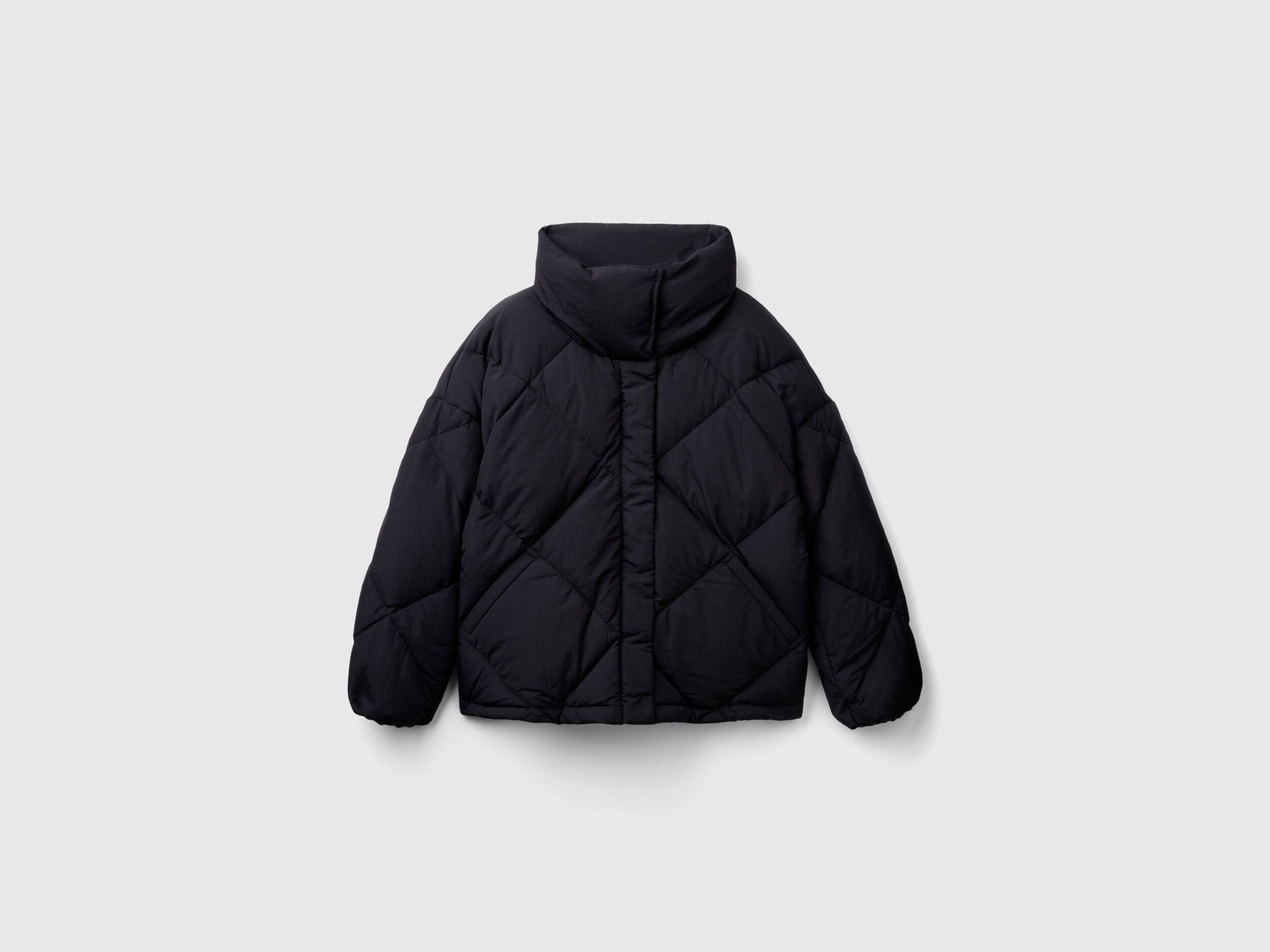 Collar puffer jacket on sale