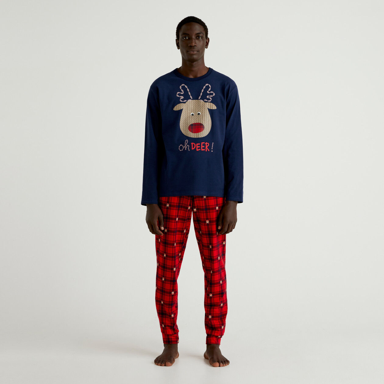 Christmas best sale reindeer pyjamas