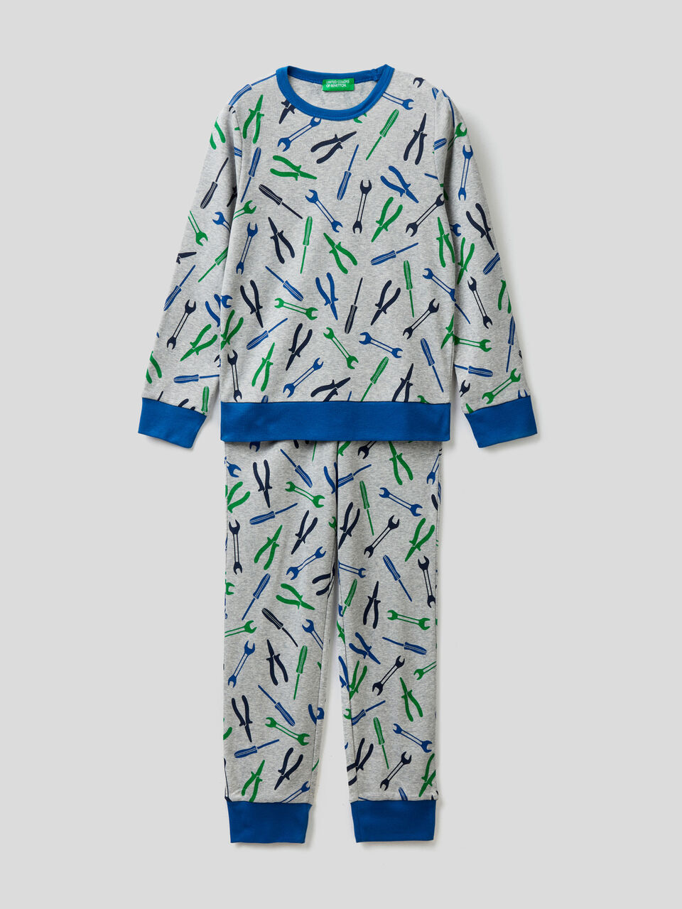 Pijama estampado de 100 % algodón image number 1