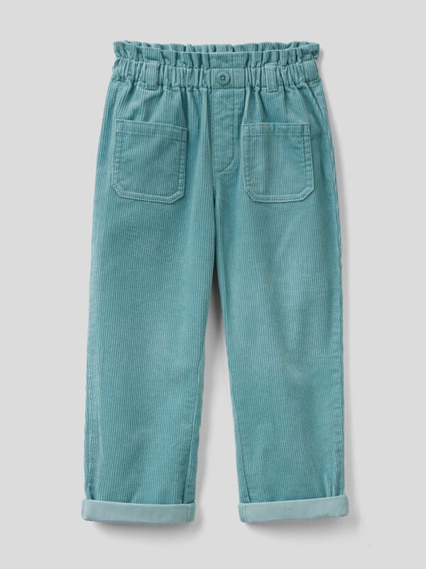 Trousers in corduroy Junior Girl