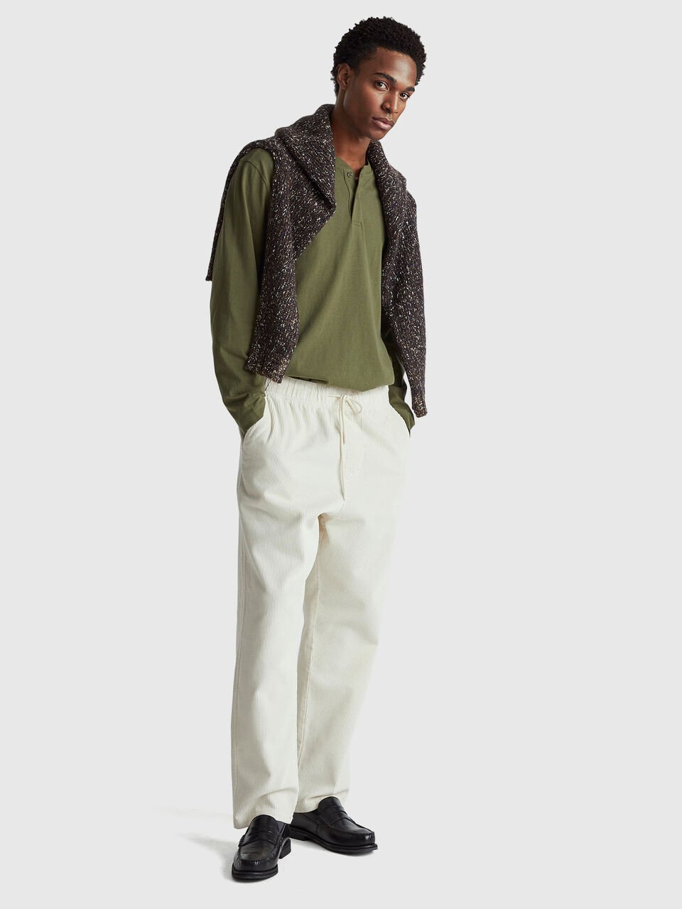 ROUND NECK SWEATL/S Hombre image number null