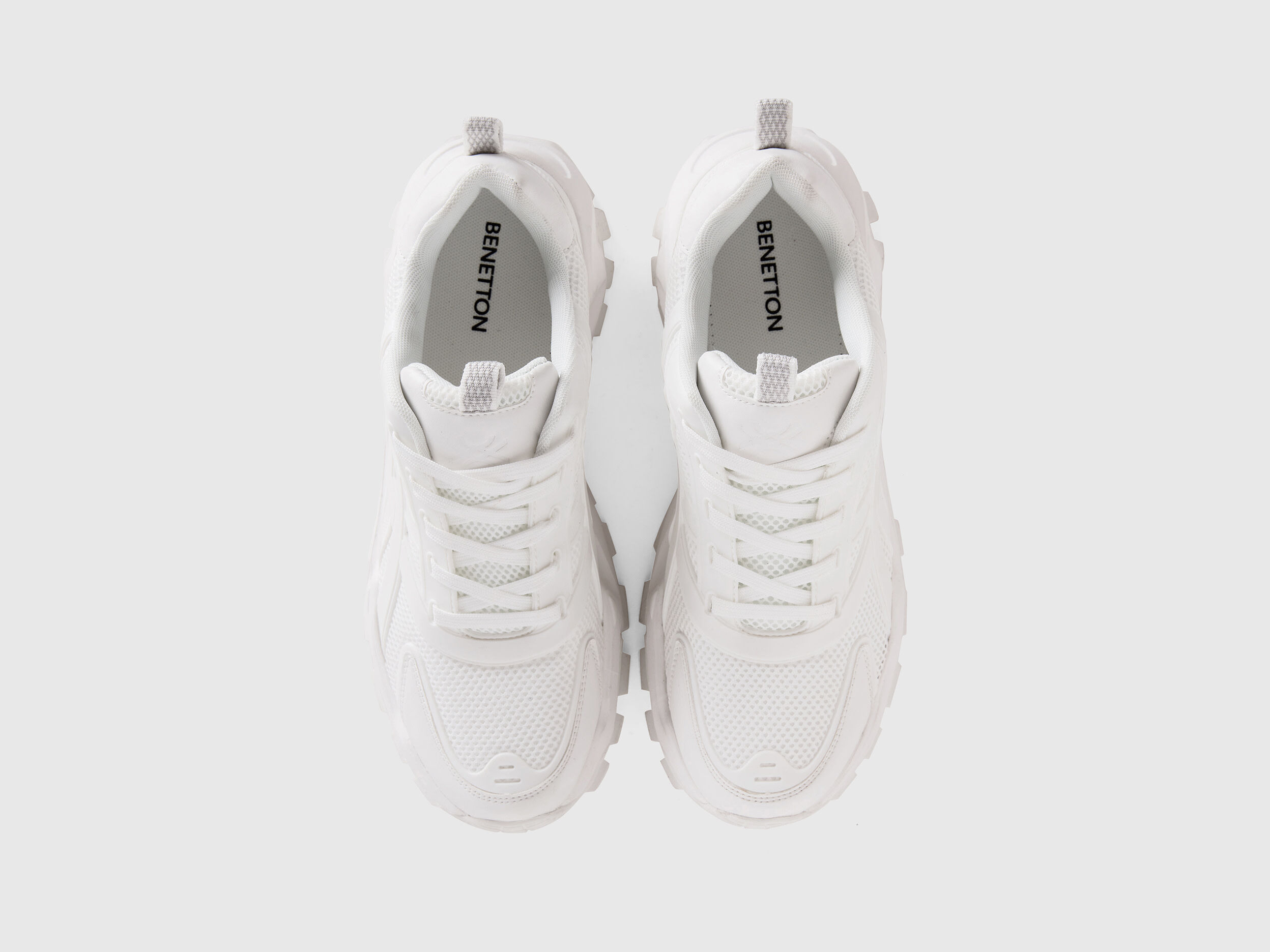 White running sneakers White Benetton