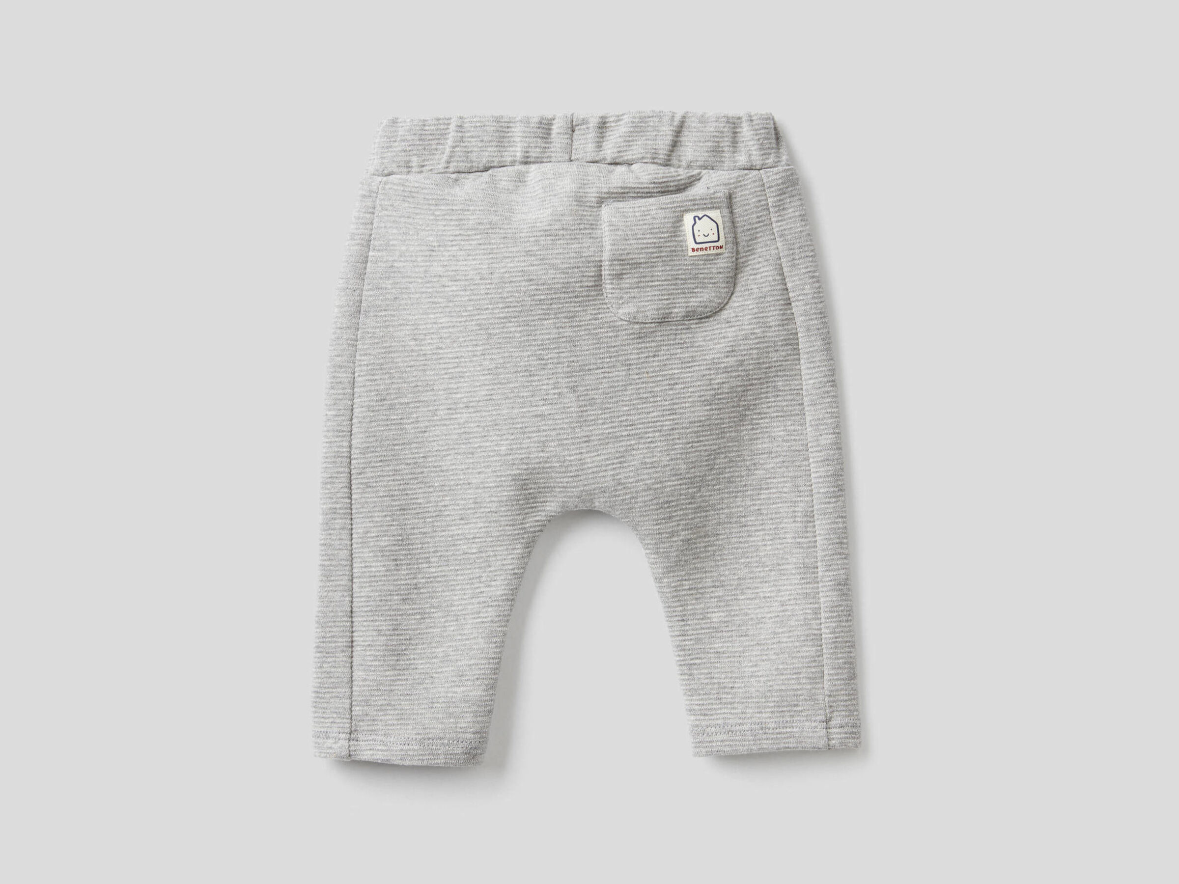Trousers in stretch organic cotton image number null