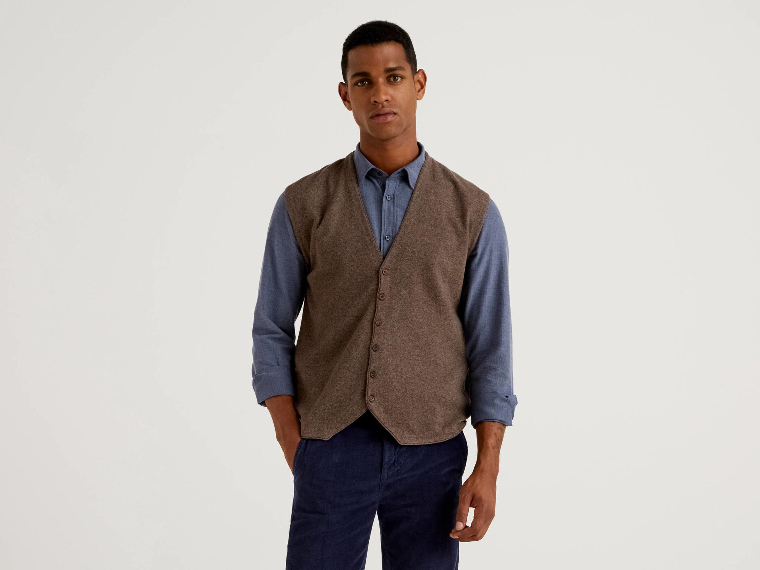 Merino sweater vest online