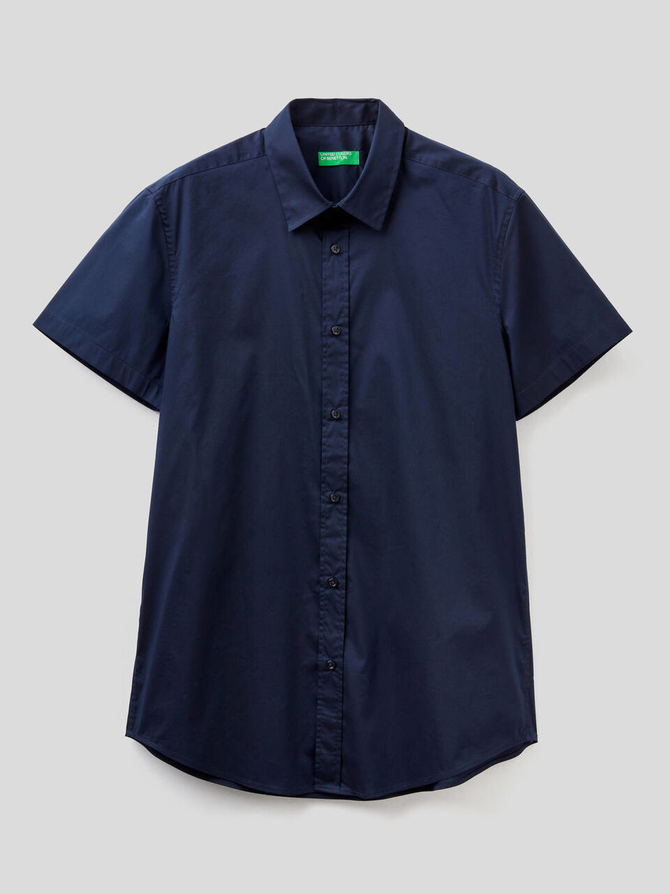 Short sleeve slim fit shirt image number null