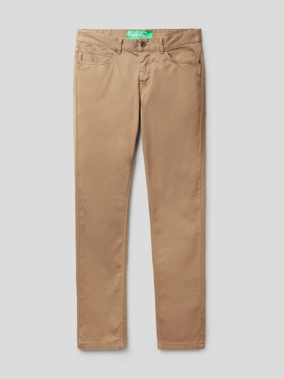 Five pocket slim fit trousers image number null