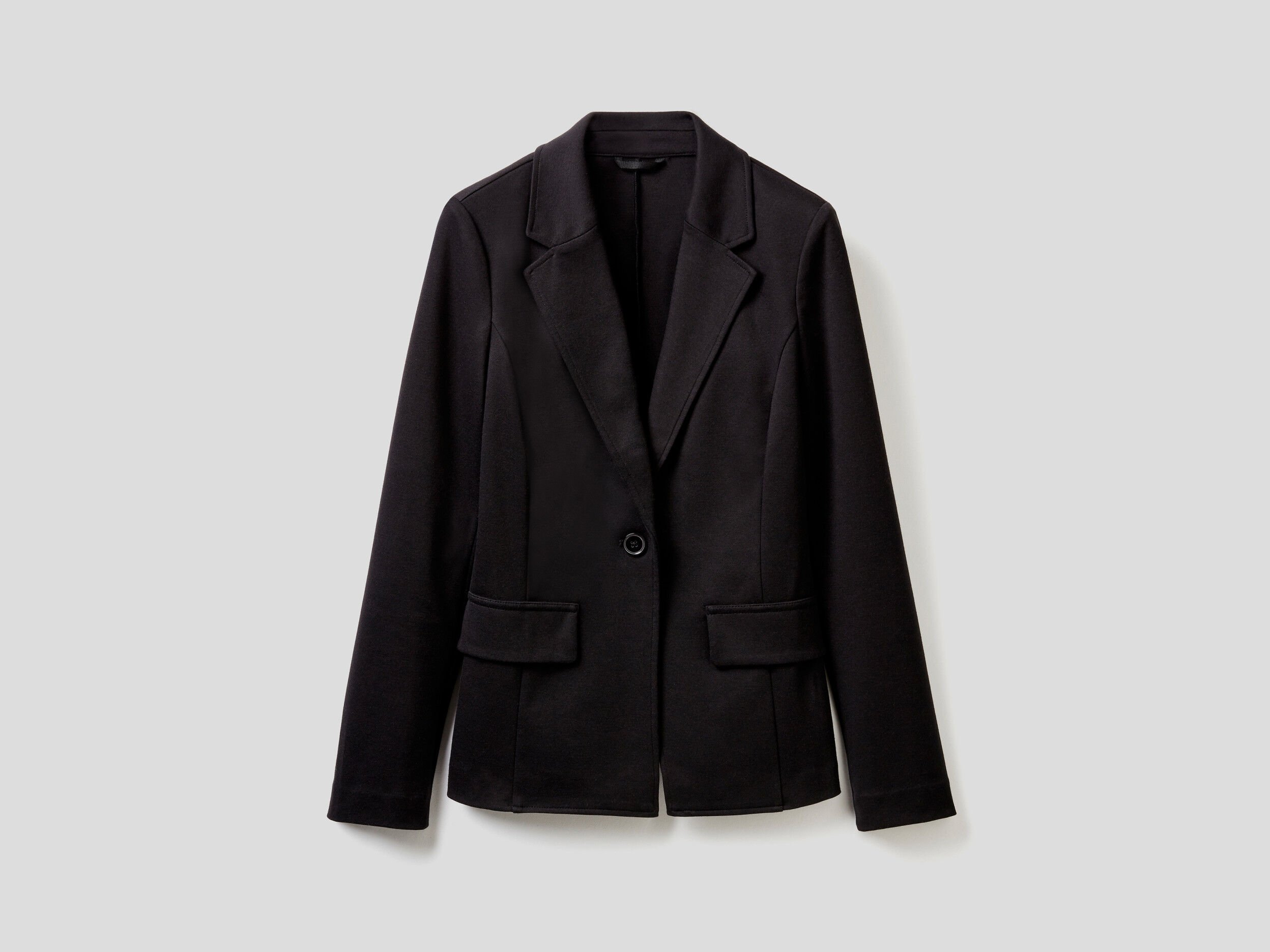 Womens black best sale cotton blazer