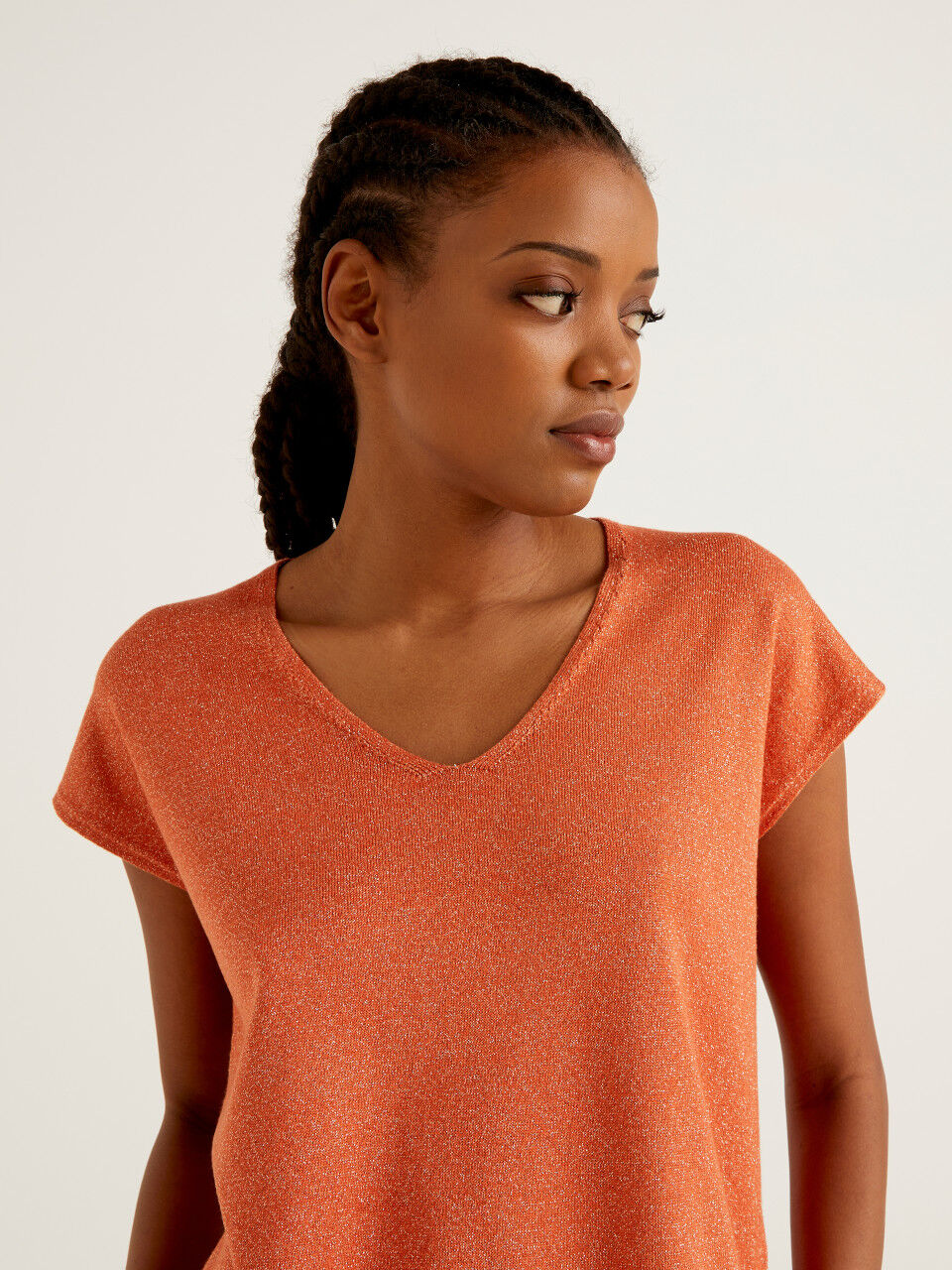 Women's short sleeve sales sweaters