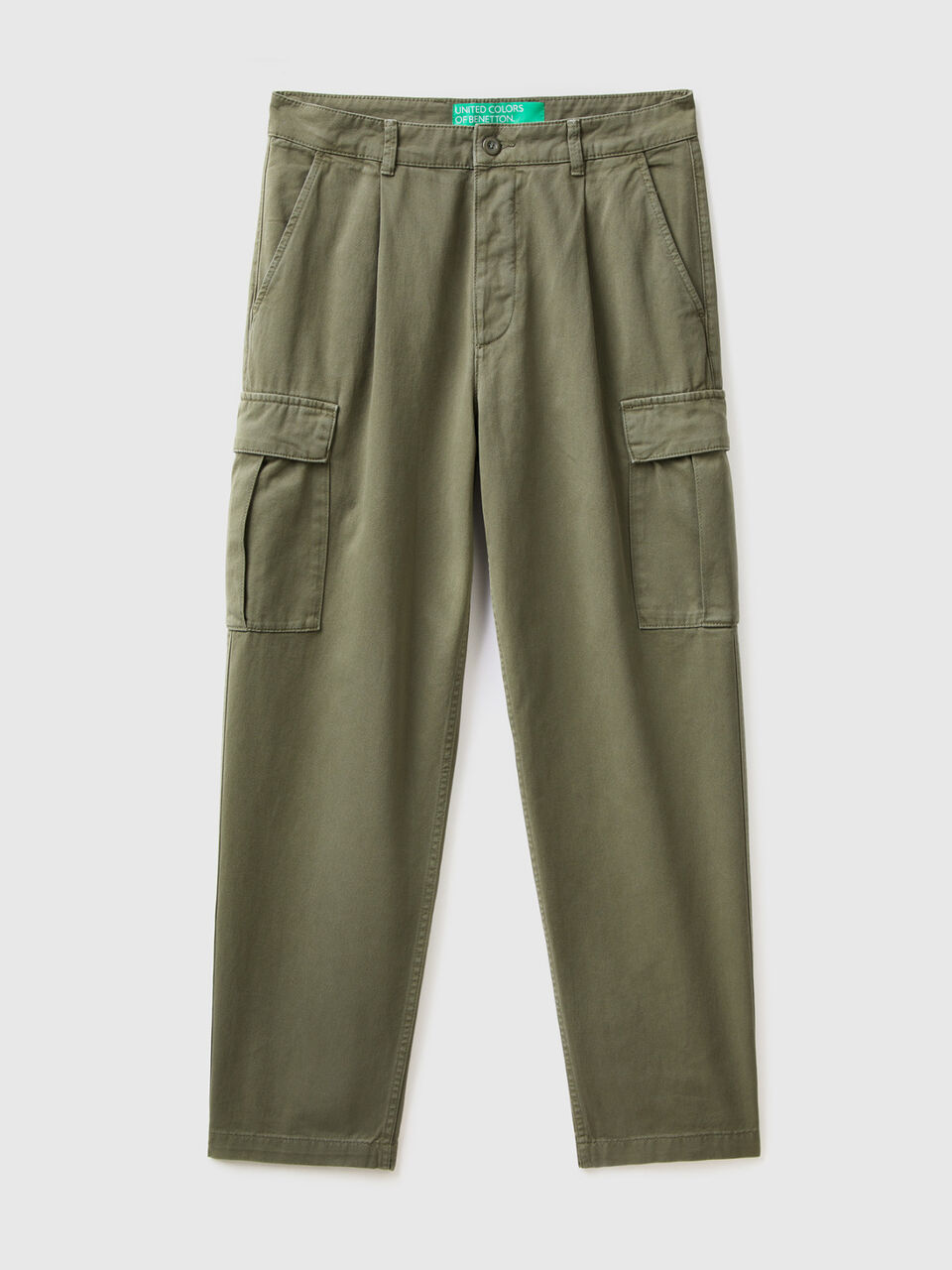 Carrot fit cargo trousers image number 1