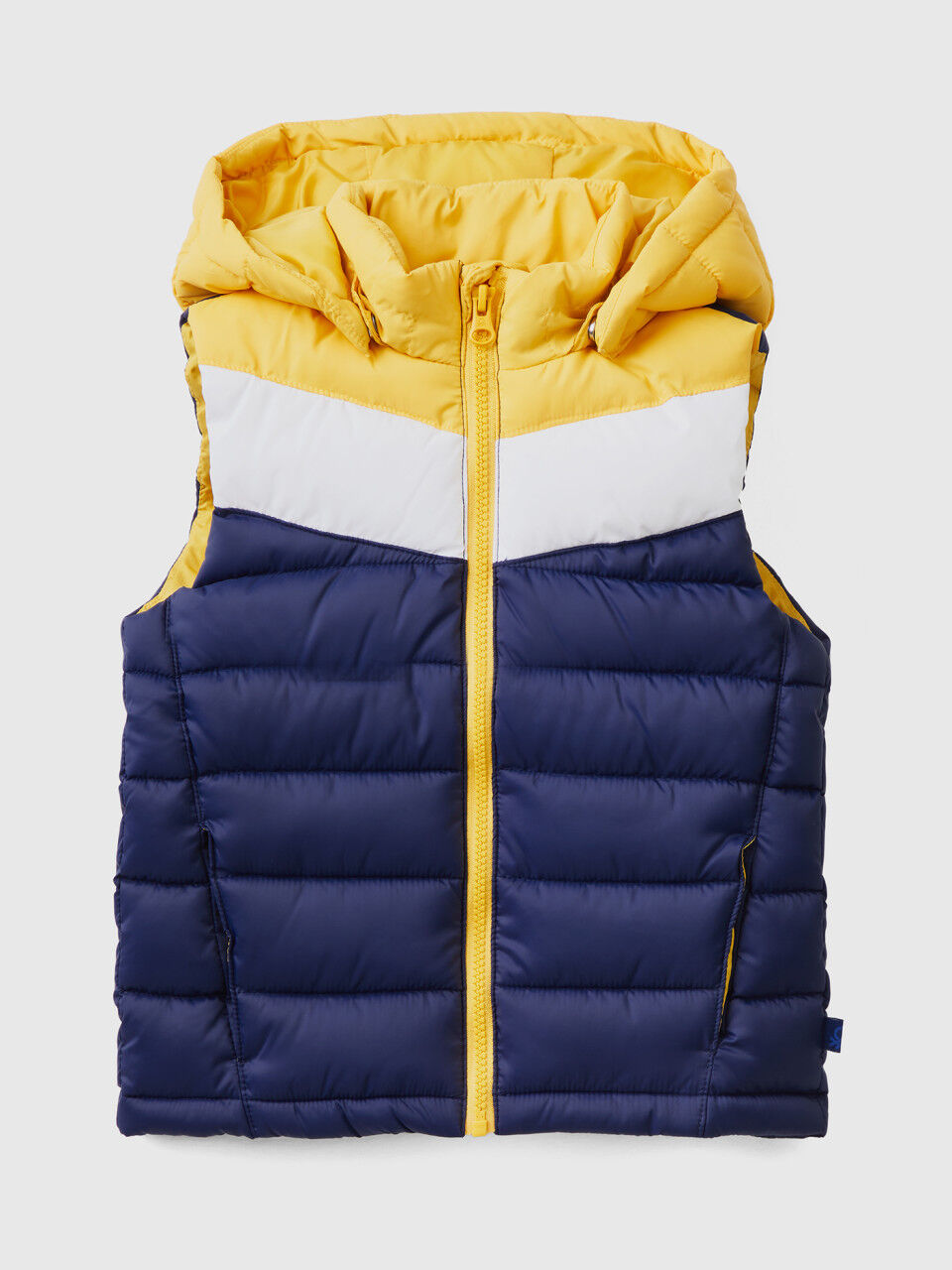 Pre-Boys Sleeveless Puffer Jacket - Navy