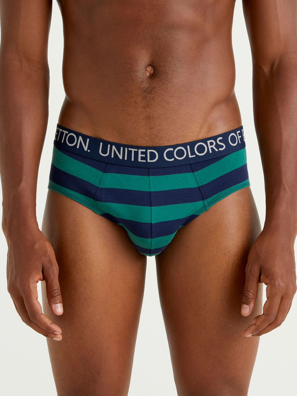 United Colors of Benetton Men's Underwear, Green 902, XL, Green