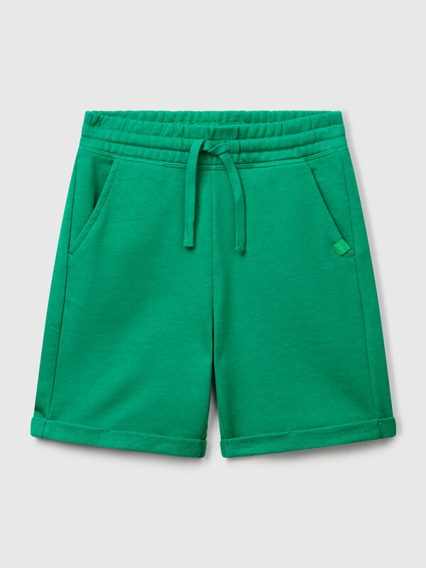 Bermudas de felpa de algodón puro Niño