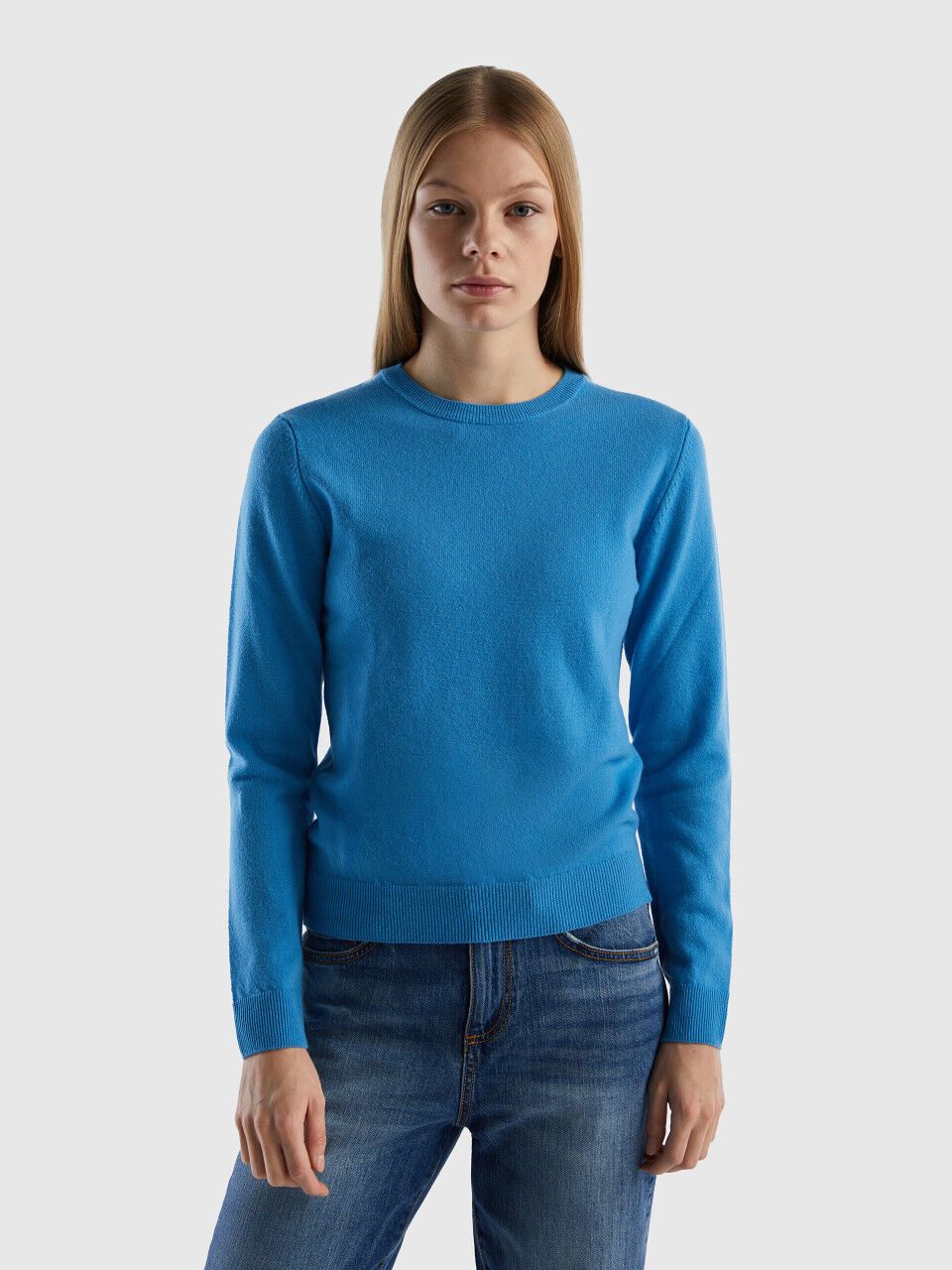 Powder blue ladies jumper sale