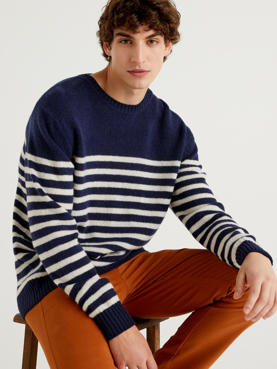 Benetton sale men's jumpers