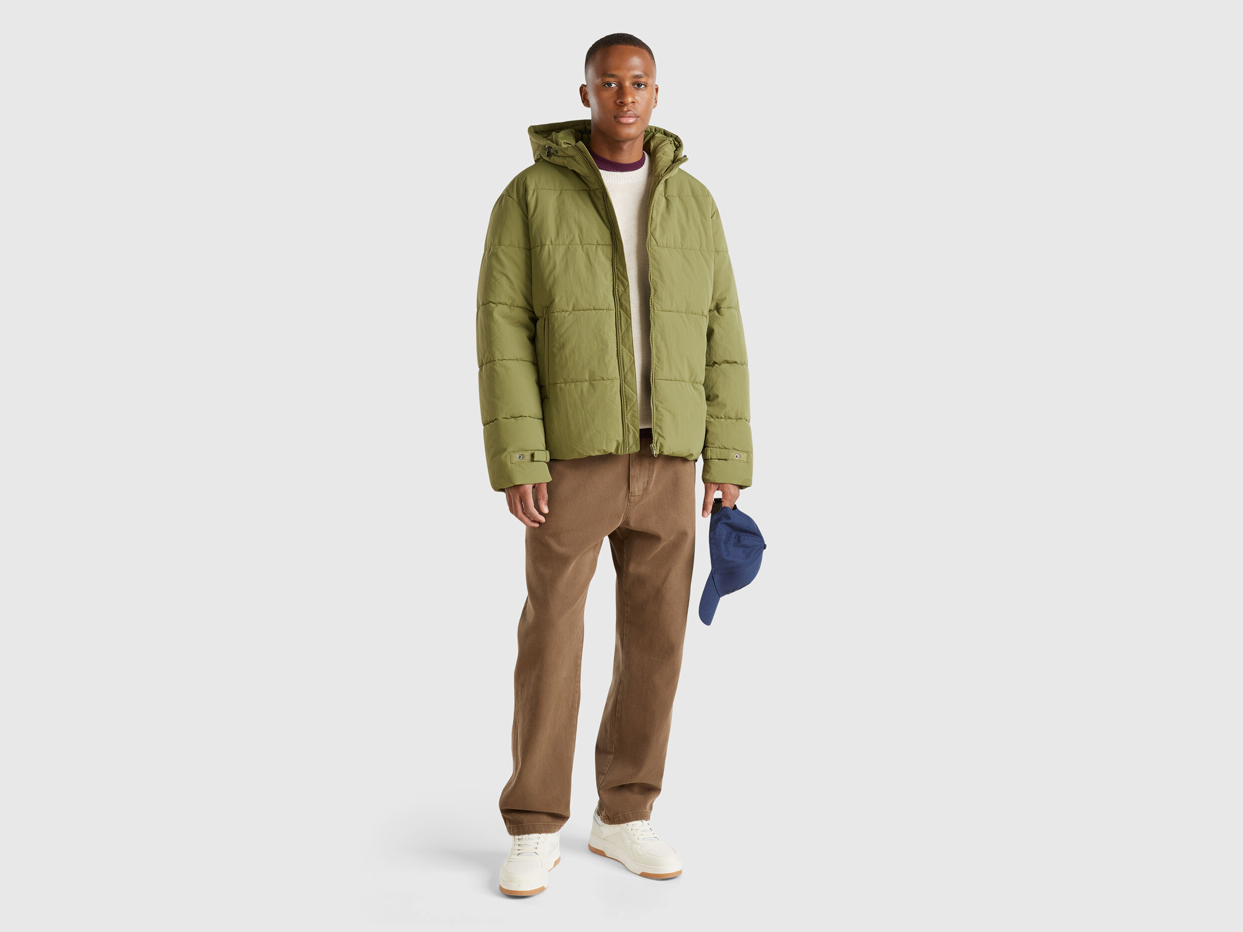 Men s Puffer Jackets New Collection 2024 Benetton