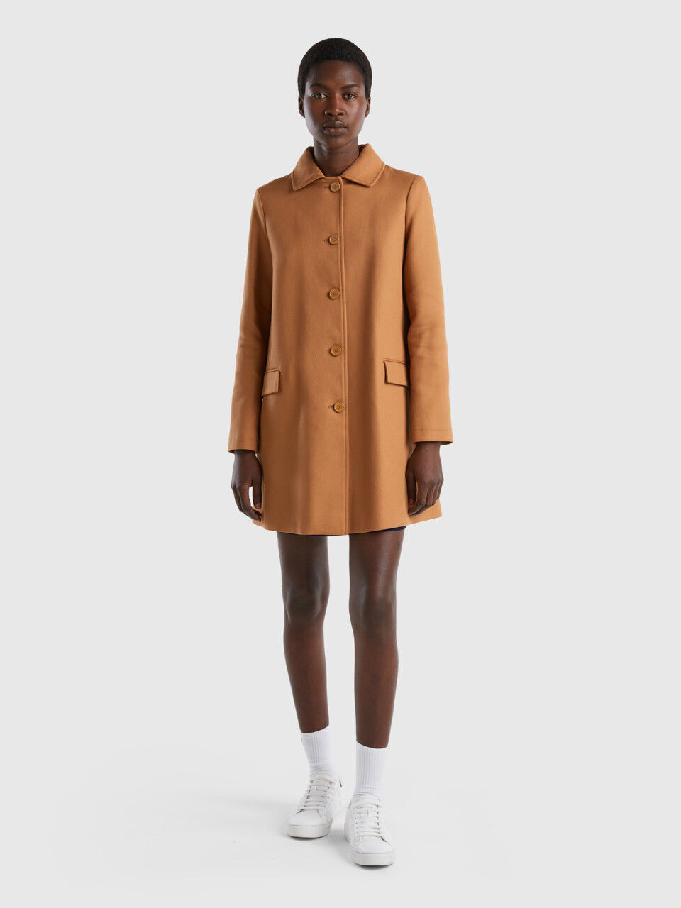 Benetton discount wool coat